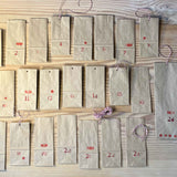 Säckchen für Adventkalender