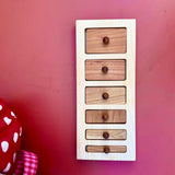 Breit-Schmal Montessori Holz Puzzle