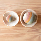 Filzball Gestreift