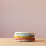 Filzringe Pastell